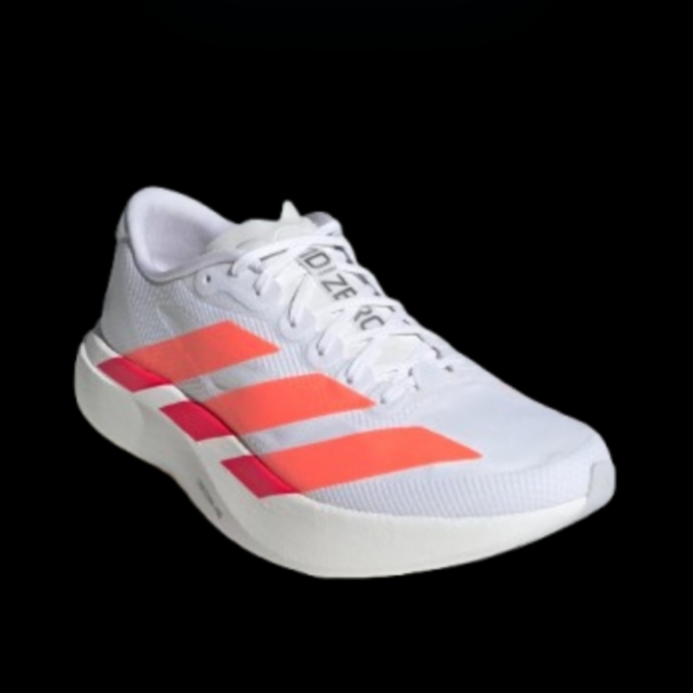 Adidas Adizero Evo SL Woven Running Mens White Lucid Red Lucid Orange